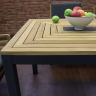 Стол обеденный ЭГМОНТ из тика 180x90