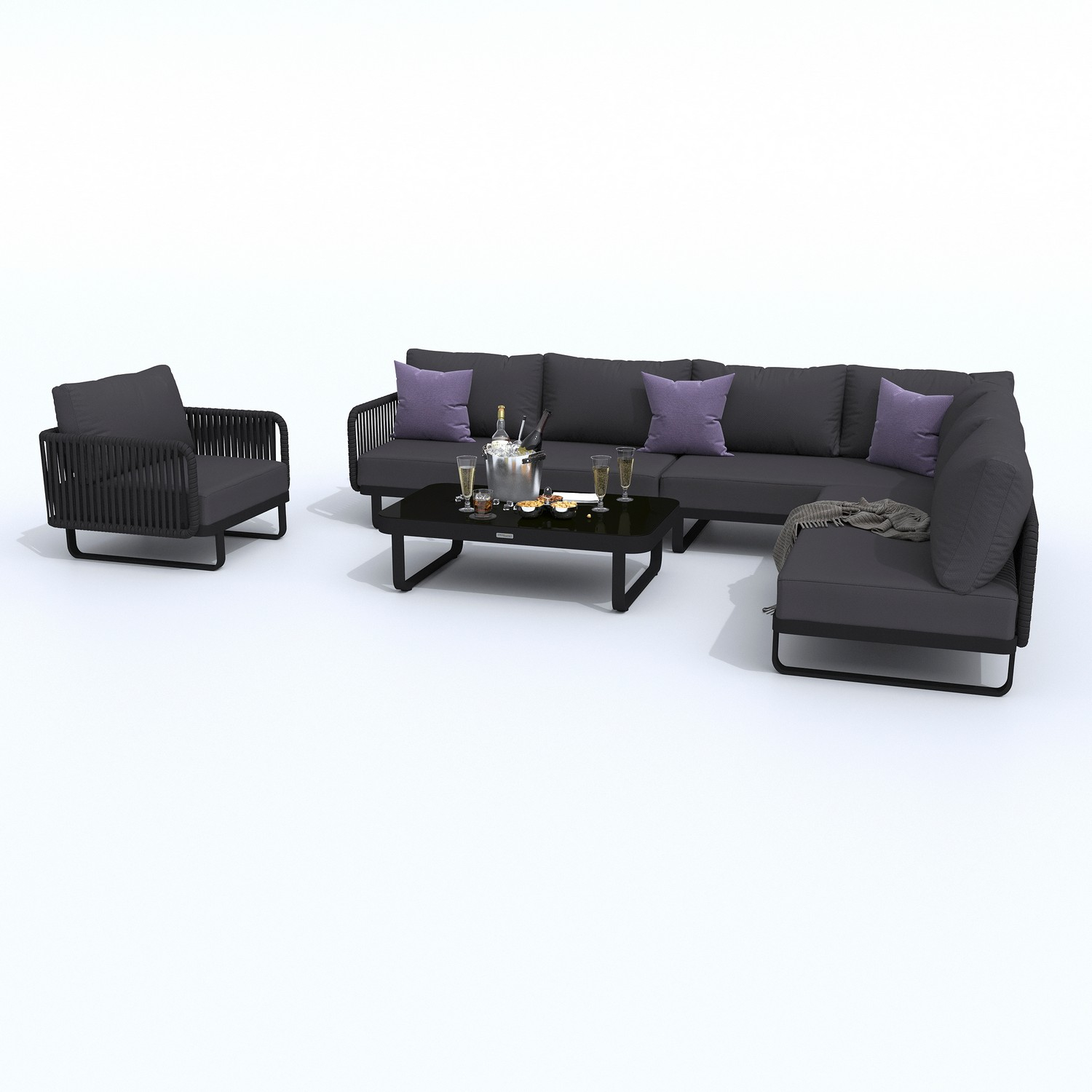 2425.0x1600 Kypit laynj-zony BELLISA modylnaya antracit karkas karbon v Ekaterinbyrge | Ideal Patio Laynj zona yglovaya BELLISA modylnaya antracit - karkas karbon, Laynj zona Лаунж зона угловая БЕЛЛИСА модульная антрацит - каркас карбон